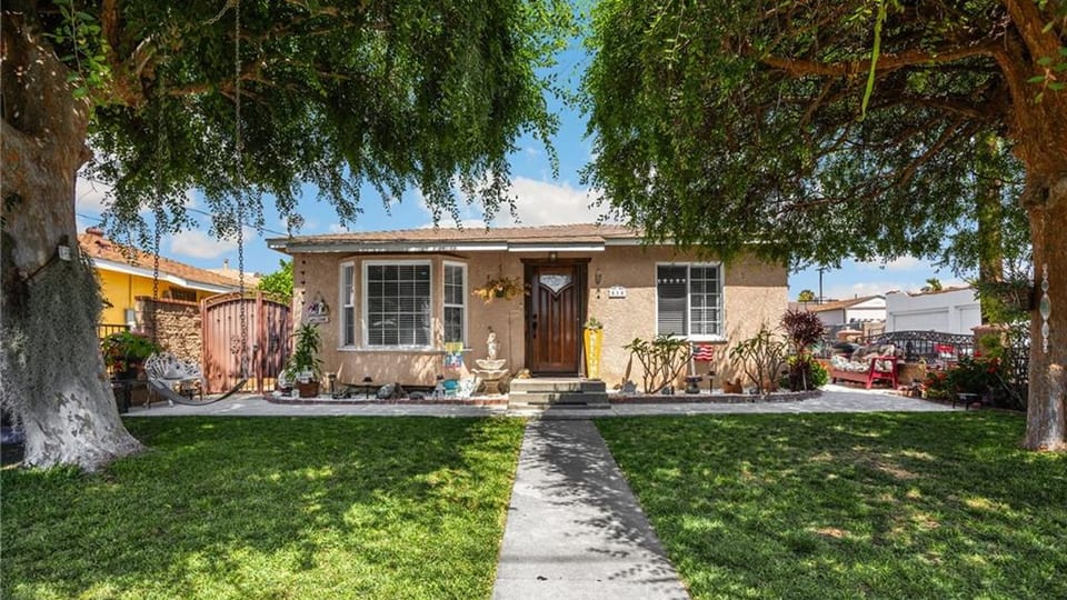 Historic Downtown La Habra home exterior